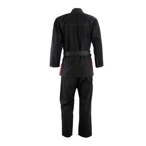 Pantalon en tissu ripstop, 100 % coton polyester, tissage perlé, avec patchs brodés personnalisés, vêtements d'arts martiaux, uniforme BJJ GI. - Product Image 3