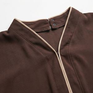 Túnica Islámica de Lujo con Cintas para Mujer, Vestido Musulmán, Color Personalizado, Teñido, Ropa Modesta, Atuendo Premium - Product Image 4