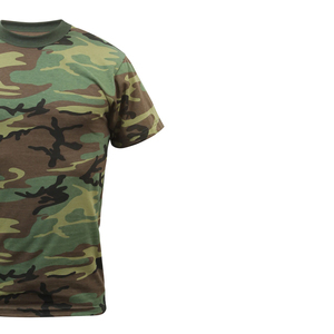เสื้อยืดลายพรางแบบยูนิเซ็กส์ สตรีทแวร์ โอเวอร์ไซส์ ผ้าฝ้าย พิมพ์ลาย แขนสั้น สวมใส่สบาย ทรงหลวม เสื้อยืดฤดูร้อน - Product Image 6
