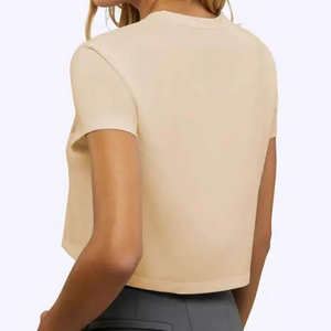 เสื้อยืดคอกลมผู้หญิงขายส่ง เสื้อแขนสั้นลำลองใส่สบาย รับสั่งทำ - Product Image 6