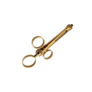 Jeringa Dental Manual Autoaspirante de Acero Inoxidable con Recubrimiento de Plasma de Titanio de 1.8 ml, Instrumentos Bone Bridge BBI-164 - Product Image 4