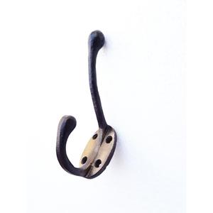 Retro Style Handmade Coat <b>Hook</b> Hardware Items Wall Mount Antique <b>Hooks</b> Door Mount Cloth <b>Hook</b> Wholesale Price - Product Image 2