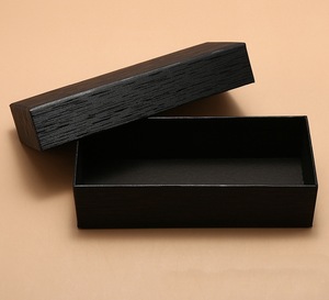 RTS New Fashionable Rectangle Leather Eyeglasses Protective Case Packaging Paper <b>Box</b> Set Unisex <b>Soft</b> Grey Clean Cloth - Product Image 4