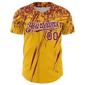 Camiseta de Béisbol Personalizada con Serigrafía, 100% Algodón Orgánico, Cierre de Botones, Manga Corta, para Todas las Temporadas, con Logotipo Frontal - Product Image 6
