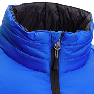 Wholesale New Stylish Plaid Windproof Eco-Friendly Winter Oversized Puffer Jacket for <b>Men</b> with Front Logo-Customized Streetwear - Product Image 6