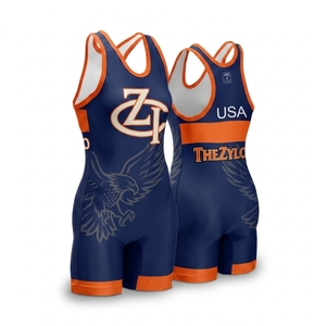Combinaisons de lutte pour femmes PRO, durables, respirantes, avec coutures renforcées à points plats, uniformes de lutte de compétition pour femmes - Product Image 1