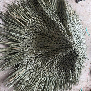 Housse de parasol en jonc de mer naturel de haute qualité pour la décoration de centres de villégiature, panneau de toit en chaume tropical fait main du Vietnam - Product Image 1