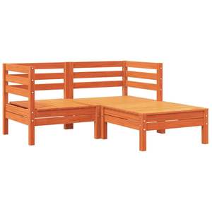 Divano Modulare da Giardino in Stile Rustico Rettangolare con Design Elegante - Product Image 4