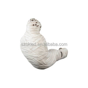 Caballero envuelto en Coocon Escudo de cometa metálico <span class=keywords><strong>esqueleto</strong></span> con linterna Horror árbol Rana fantasma bruja chica búho Pellet fantasma momia mamá - Product Image 4