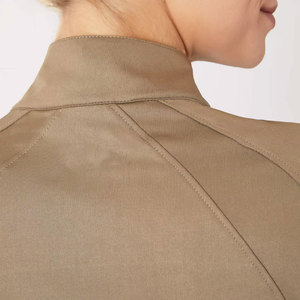 Chemise d'équitation pour femmes Econex Sports OEM, respirante, en tricot solide, manches longues, sous-vêtements de base pour l'équitation, spandex, séchage rapide - Product Image 6