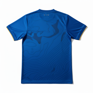 Conjuntos de Camisetas de Fútbol Personalizables con Estampado por Transferencia Térmica, Antibacterianas, de Malla, 100% Poliéster, de Secado Rápido, Corte Corto, OEM - Product Image 2
