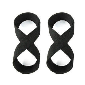 Vente flash : Bandes de poignet en nylon personnalisées avec logo, pour la musculation, la remise en forme, la salle de sport, la musculation avec poids, la force athlétique - Product Image 1