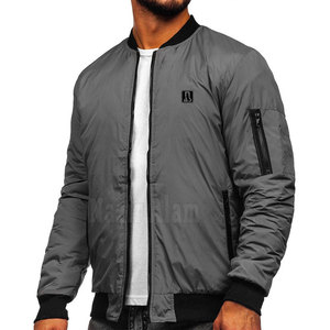 New Arrival Custom Logo <b>Men</b> Bomber <b>Jackets</b> Top Quality Quick Dry Best Selling <b>Long</b> Sleeve Zipper <b>Men</b> Bomber <b>Jackets</b> - Product Image 4