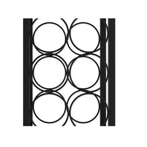 Support à bouteilles de vin en métal de haute qualité, organiseur de bouteilles de vin, présentoir à bouteilles, support pour bouteilles de boisson - Product Image 4