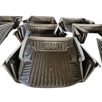 Revêtement de benne en plastique pour GMC Sierra 1500, benne de 6,5 pieds, 2014-2018, surface texturée en HDPE