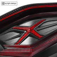 Luz Trasera LED Roja de Alta Calidad XMAX V2 con Pantalla, 2 Lentes, Garantía de 12 Meses, Fabricada en Taiwán, Sistema de Iluminación para Motocicletas