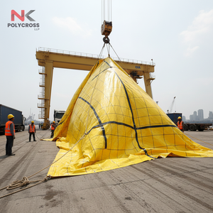 Lona de alta resistencia para áreas de carga, impermeable, resistente a los rayos UV, cubierta de PE para protección de muelles industriales y almacenes. - Product Image 3