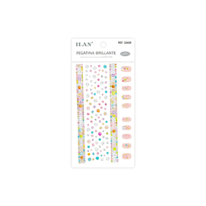 ILAN Adesivi Brillanti 32656 per Nail Art, Strass Decorativi - Product Image 2