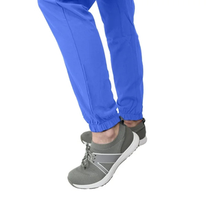 Uniforme Médico para Mujer, Traje de Enfermera con Cuello Moderno y Manga Corta, con Pantalones, Ropa de Trabajo Cómoda para Doctoras, Profesional - Product Image 3