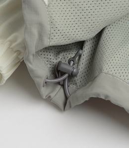 Veste coupe-vent imperméable à capuche pour homme, légère, 100% nylon, demi-zip, sur mesure - Product Image 4