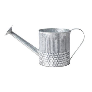 Arrosoir en métal vert au design vintage, bec long, en zinc galvanisé, pour plantes d'intérieur et d'extérieur, à prix économique - Product Image 3