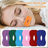 Bande adhésive buccale Leici pour enfants, hypoallergénique, respectueuse de la peau, favorisant le sommeil et la respiration détendue, avec logo personnalisé, 76mm*41mm