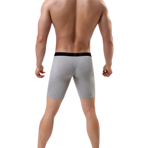 Men's Underwear Cotton Stretch <b>Boxer</b> Briefs High-Rise Breathable Eco-Friendly Tagless Smooth Waistband OEM Service Wholesale - Product Image 6