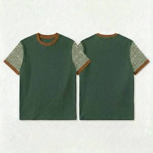 เสื้อยืดโอเวอร์ไซส์ปักโลโก้ตามสั่ง ทรงหลวม ไหล่ตก ผ้าฝ้าย 100% เย็บสองชั้น ทนทาน เนื้อผ้าหนา สไตล์สตรีทแวร์ สำหรับผู้ชาย - Product Image 4
