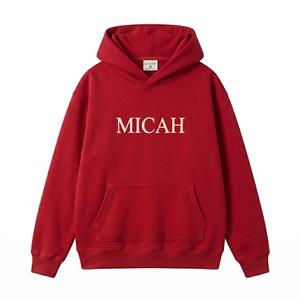 Sweat-shirts à épaules tombantes unisexes personnalisés Streetwear 500g Épaissis Logo brodé 3D Motif imprimé Homme Poids lourd - Product Image 4