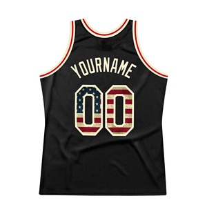 Maillots de basketball sans manches 100 % polyester personnalisés OEM, uniformes d'équipe professionnels, vêtements de sport sublimés écologiques, vente en gros - Product Image 2