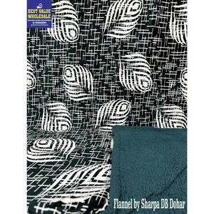 Manta de Franela Raschel de Lujo Estilo Americano, 1.7 kg, Suave y Cálida para Invierno, Cubrecama Doble, Tejida en Algodón y Seda con Estampado para Uso Doméstico - Product Image 4