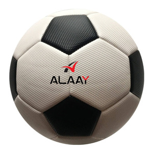 ผู้ผลิตลูกฟุตบอล พิมพ์โลโก้ของคุณเอง ลูกฟุตบอลขนาด 5 เย็บด้วยเครื่องจักร หนังหลากสี ลูกฟุตบอลพีวีซี - Product Image 3