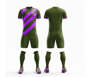 Sublimation Printed Soccer Kit – High Performance Fabric | <b>Men</b> Women Youth Sizes | Lightweight Quick Dry Training Sportswear - Product Image 5