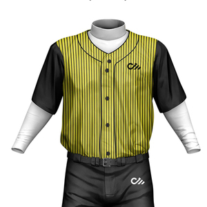 Uniforme de baseball de nouvelle conception de bonne qualité avec vêtements d'équipe de qualité supérieure, vente en gros et prix abordable - Product Image 4
