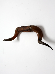 Decoración de Pared Rústica de Cuerno Natural de Alta Calidad para el Hogar, Decoración de Cuerno Montado de Estilo Religioso Pulido por FWE - Product Image 6