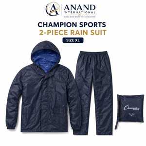 Combinaison de pluie Champion 1.8 taille unique, imperméable et légère pour la protection en extérieur - Product Image 1