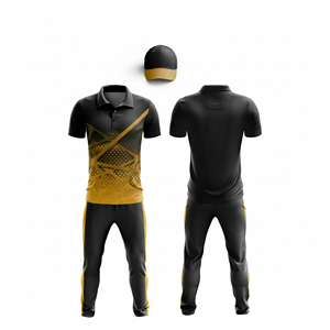 High Quality Polyester Sublimation Cricket Uniform Set | Men <b>Women</b> Youth Cricket Wears Polo Shirt and <b>Trouser</b> Full Team Outfit - Product Image 6