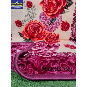 Manta de Lujo de 3 KG, Suave y Cálida, de Poliéster y Visón Sintético, para Cama Individual, para Uso en el Hogar o en Hoteles - Product Image 5