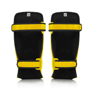 Offres Spéciales : Protège-tibias de Boxe et Muay Thai Professionnels en Cuir Véritable, Sur Mesure, Durables pour l'Entraînement - Product Image 3