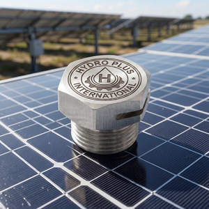 Hydroplus International SS 304 Solar Cleaning Nozzle 180 Degree Flat <b>Fan</b> Water <b>Spray</b> Jet 1 8 BSP Male High Efficiency - Product Image 1