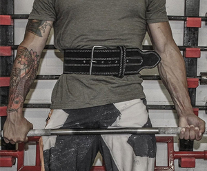 Cinturón de Potencia Profesional para Gimnasio, para Levantamiento de Pesas, Peso Muerto, Sentadillas y Entrenamiento de Fuerza y Estabilidad del Core - Product Image 1