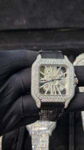 Wholesale Factory VVS Moissanite Diamond <b>Watches</b> Arabian Brand Studded Wrist With <b>Iced</b> <b>Out</b> <b>Watch</b> for Gift Passd <b>Watches</b> - Product Image 5