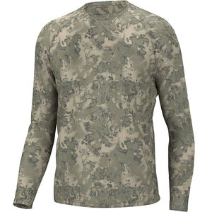 Maillot de pêche personnalisé pour homme, manches longues, anti-UV, impression numérique, séchage rapide, respirant, en coton - Product Image 4