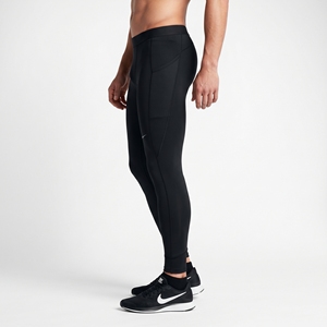 Leggings Térmicos Negros para Hombre, de Secado Rápido, Sin Costuras, Pantalones de Ropa Interior, Elásticos en Cuatro Direcciones, Capa Base para Invierno - Product Image 2