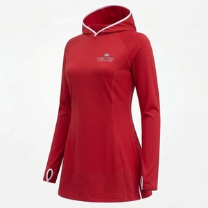 Haut de maillot de bain léger et respirant de haute qualité pour femmes, vente en gros, haut de maillot de bain sport uni et modeste pour femmes - Product Image 5