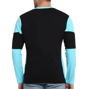 Mejor Precio para Camiseta de Hombre de Alta Calidad 100% Algodón, Cuello Personalizado, Manga Larga, Corte Ajustado, Sólida o a Rayas, Tallas 2XL 3XL, Bangladesh - Product Image 2
