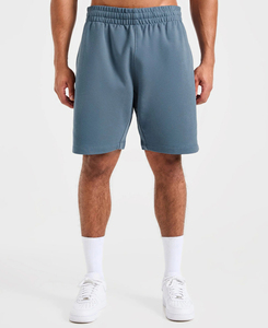 Custom Made Men's Solid Color Cotton Bermuda <b>Shorts</b> with Elastic Waist Casual Style Mid Rise Knitted Fabric Breathable Design - Product Image 2