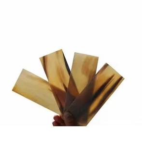 Plaquettes de manche de couteau en corne de buffle naturelle, taille personnalisée, matériau durable et léger pour la fabrication de couteaux - Product Image 1