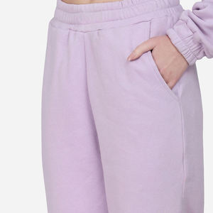 Conjunto Deportivo de Felpa 100% Algodón Ligero Personalizado para Mujer, de Alta Calidad, para Invierno, Venta al Por Mayor - Product Image 6