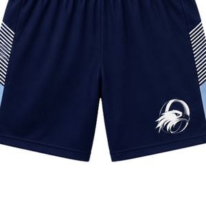 Camiseta de Lacrosse Azul Marino con Paneles en Contraste y Pantalones Cortos, Uniforme Deportivo Masculino para Equipo, Ropa de Entrenamiento, Ropa Deportiva para Exteriores - Product Image 6